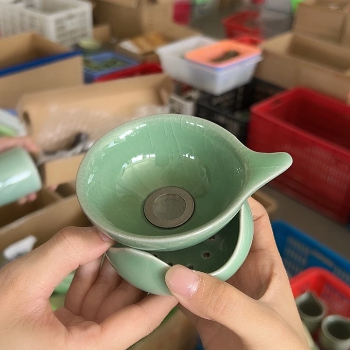 小米茶器龙泉云间青瓷