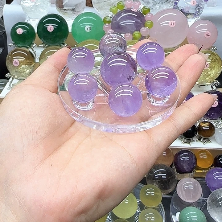 未镶嵌水晶珠宝半成品