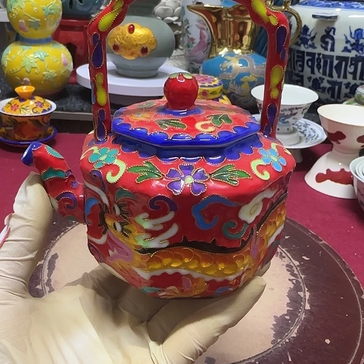 龙***爪摆件工艺品瓷片装饰