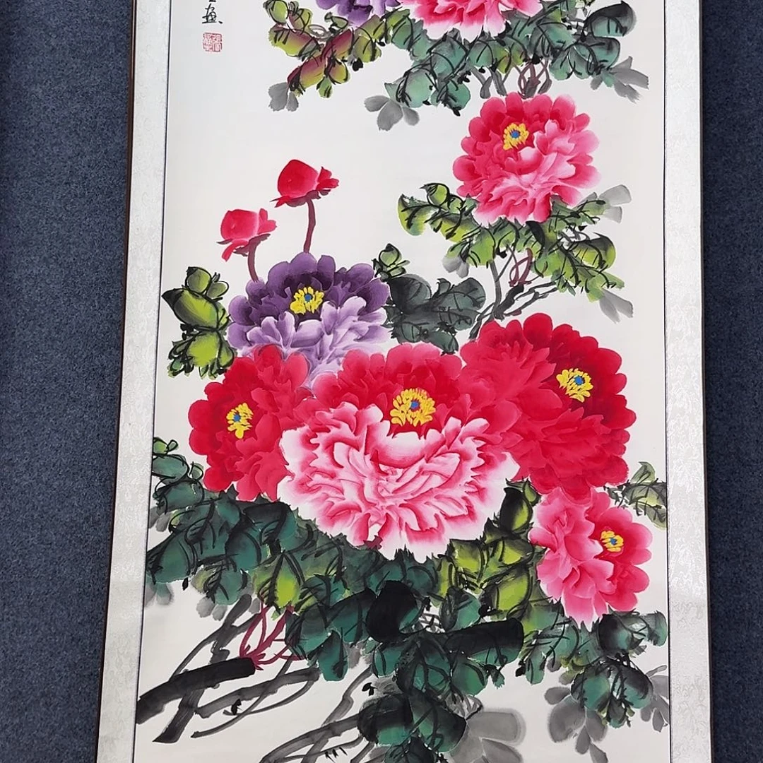 纯手绘年画好作品