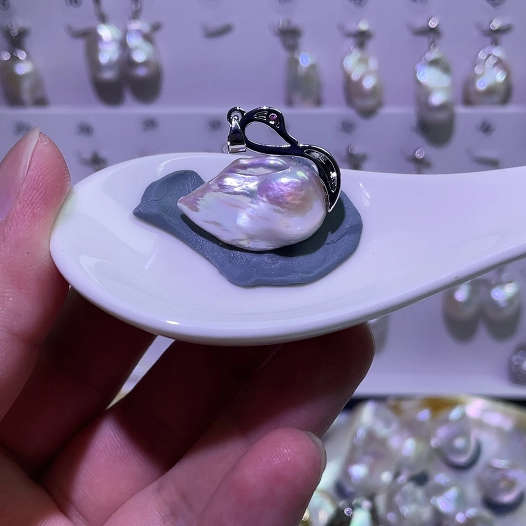 合金淡水珍珠巴洛克珍珠首饰