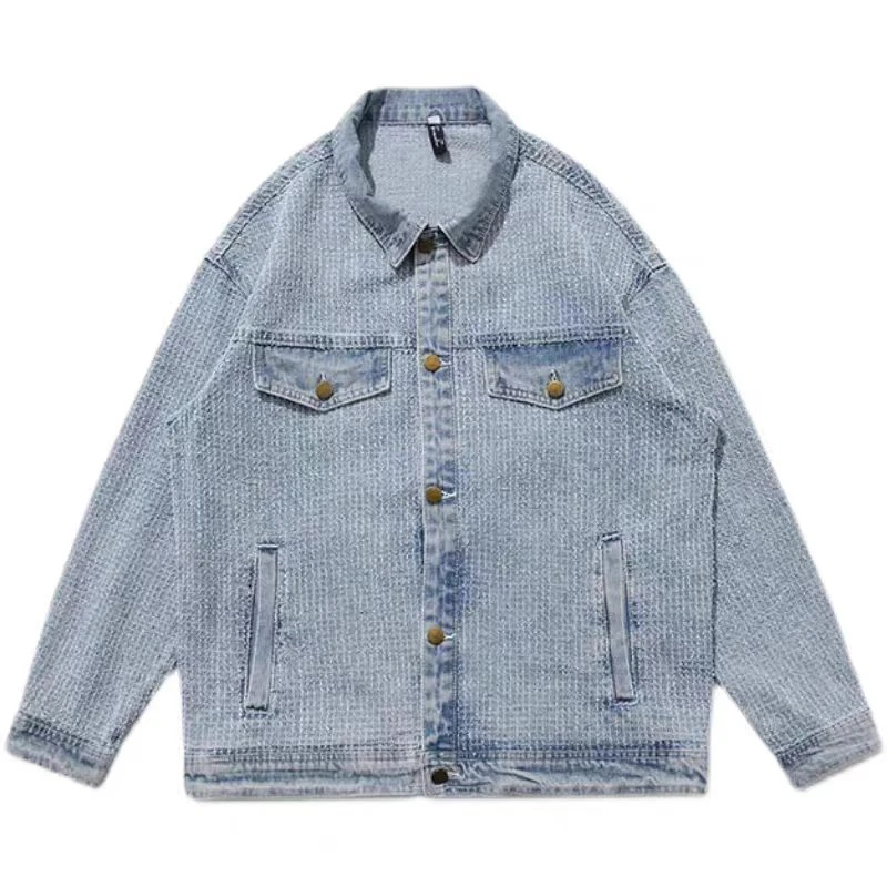 【断码福利】美式潮牌复古牛仔夹克胸围122衣长72体重140-170可下单