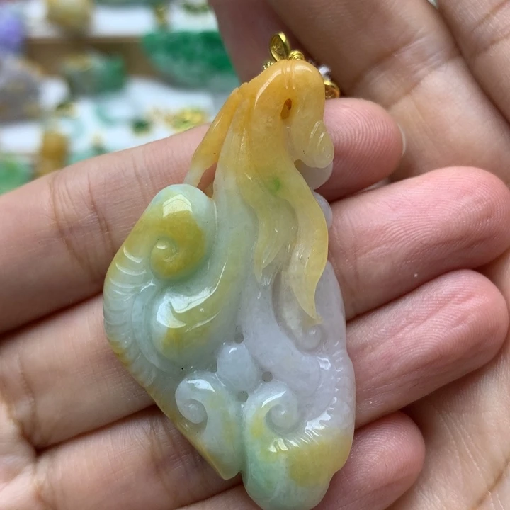 颈饰未镶嵌翡翠翡翠