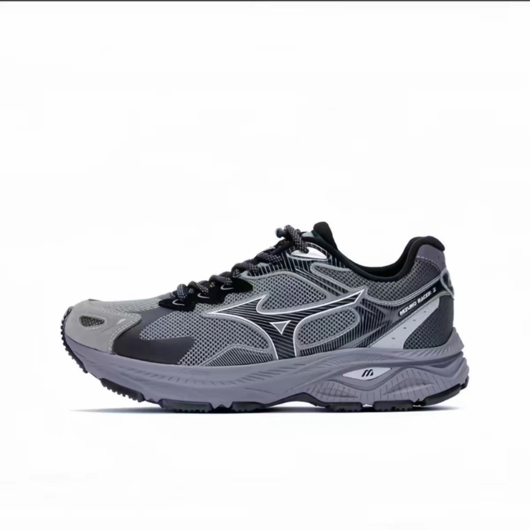 Mizuno/美津浓25秋冬山系运动户外加厚保暖防泼水跑鞋RACER S 2.0