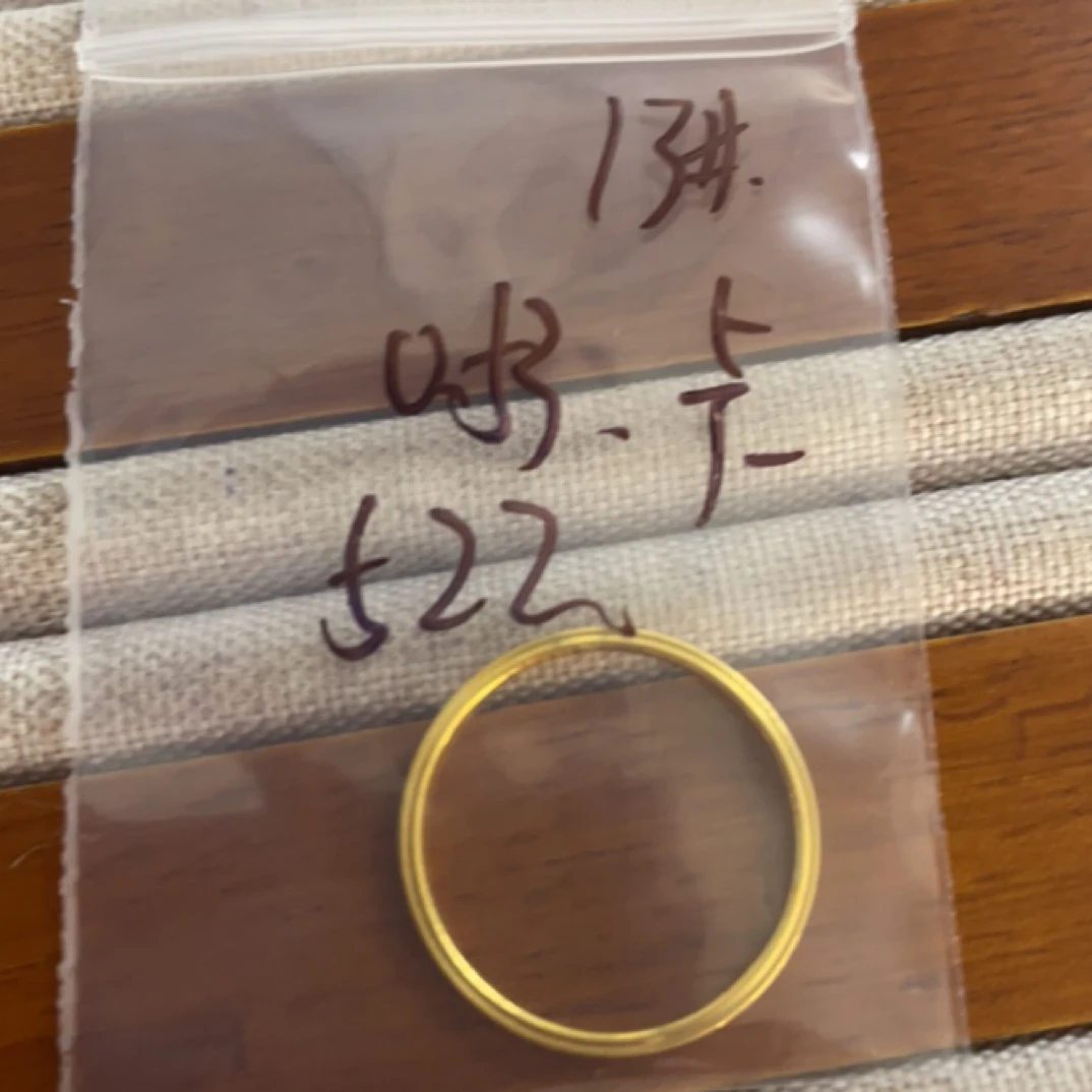 克重0.53 13号 米卡戒指 足金999