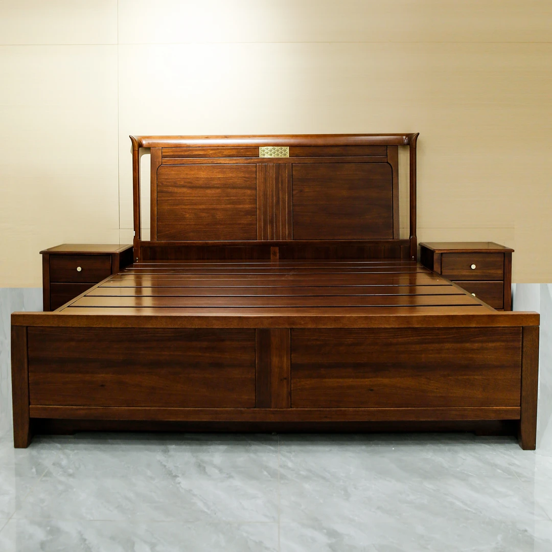 （大利家具）JYTH-223大床新中式高端主卧大床