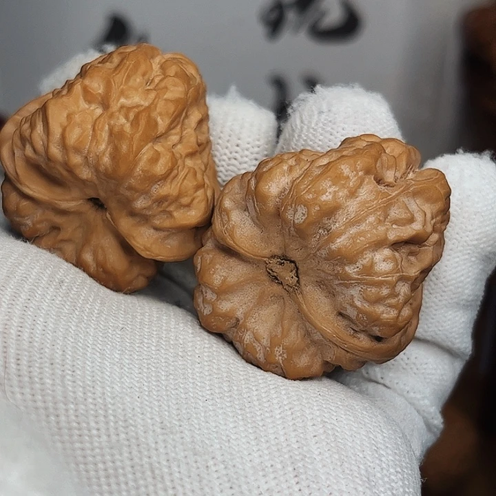 吊坠文玩核桃5号，35尺全品蛤蟆
