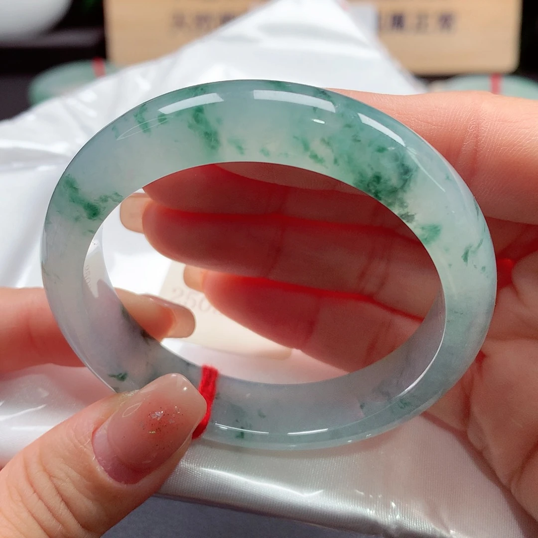 未镶嵌手镯翡翠缅甸天然a货翡翠