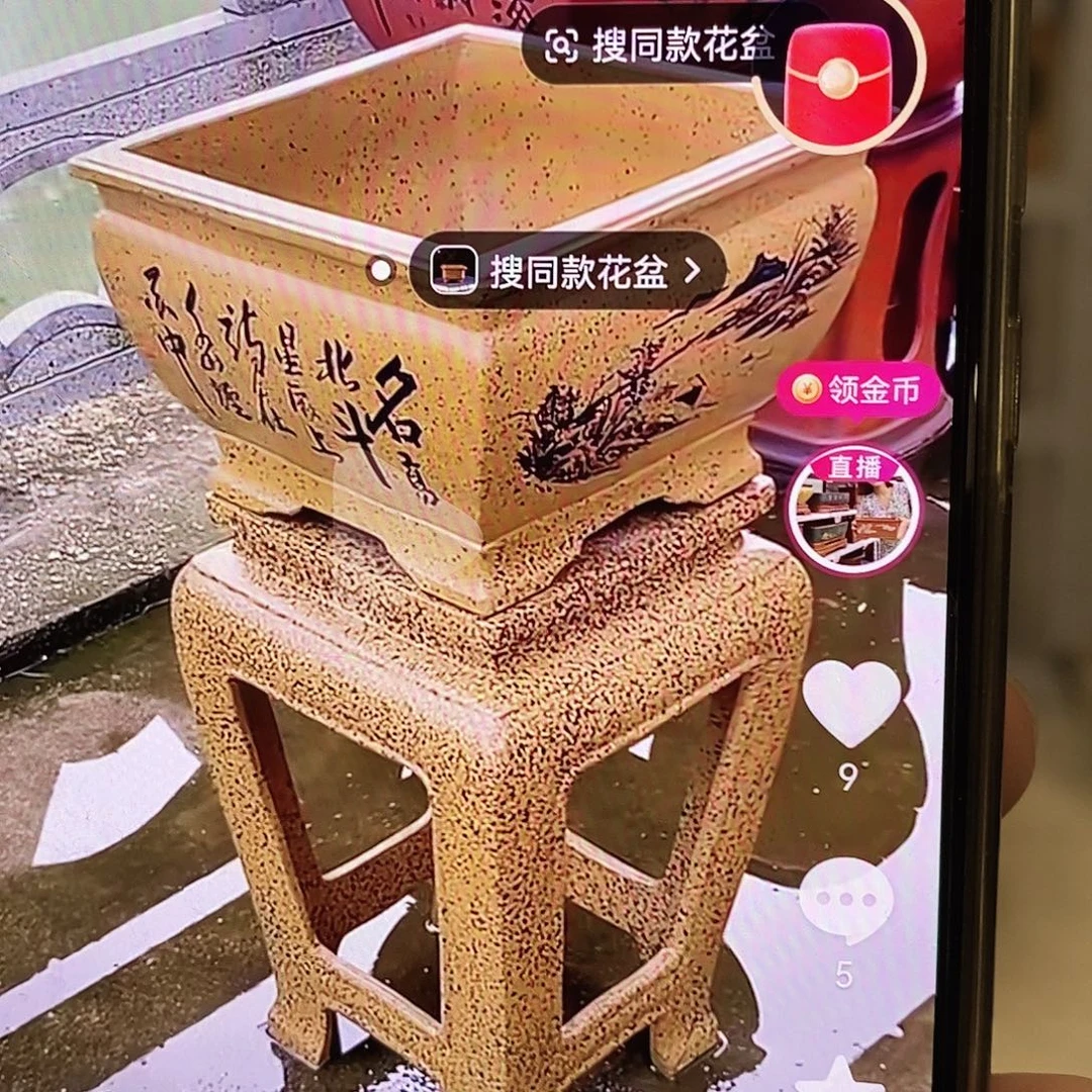 花盆紫砂紫砂花盆