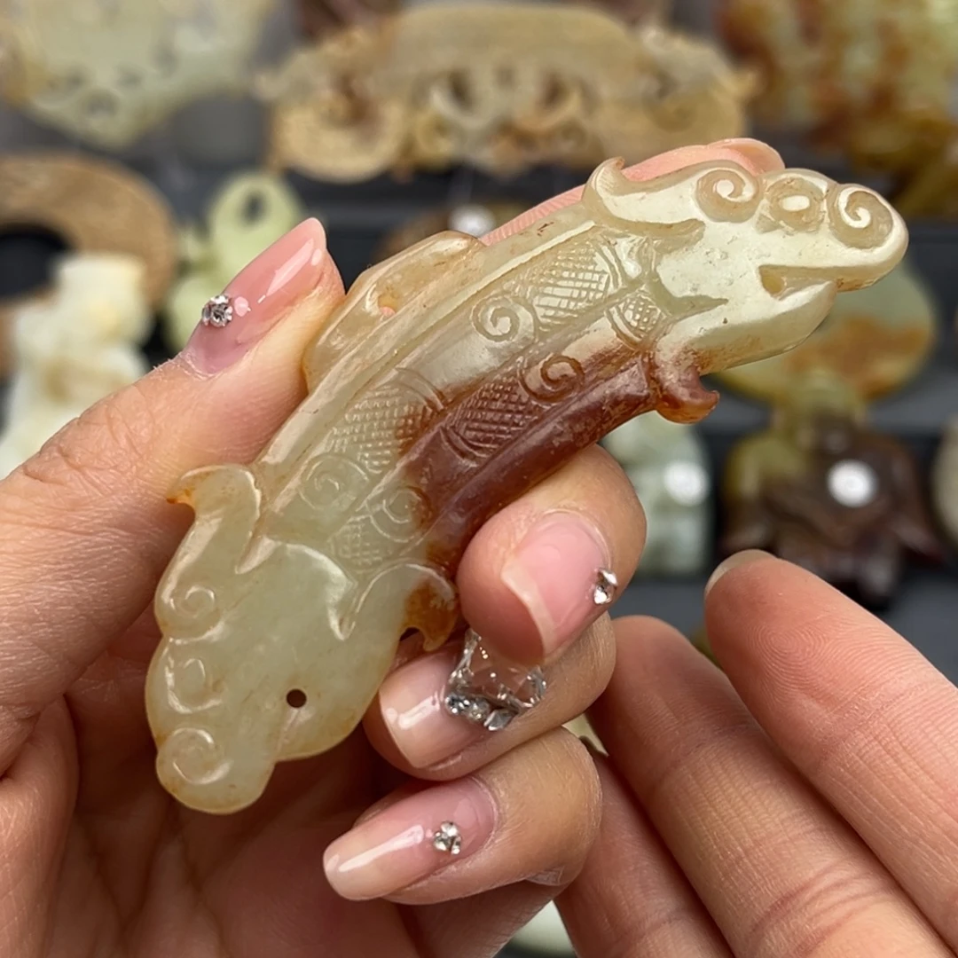 和田玉未镶嵌颈饰鉴古藏珍鉴古藏珍