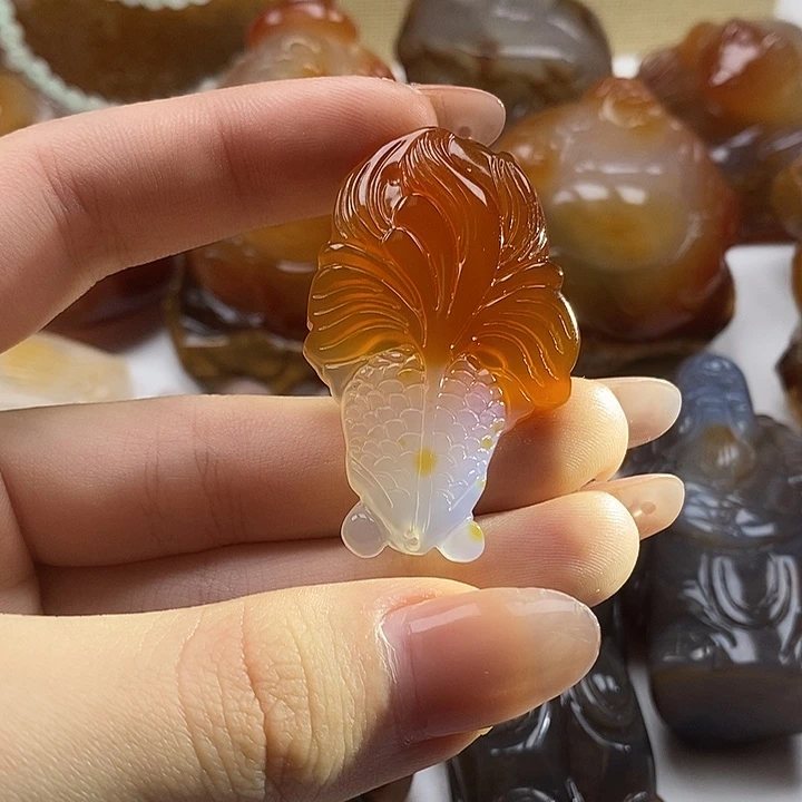 玛瑙/玉髓未镶嵌颈饰