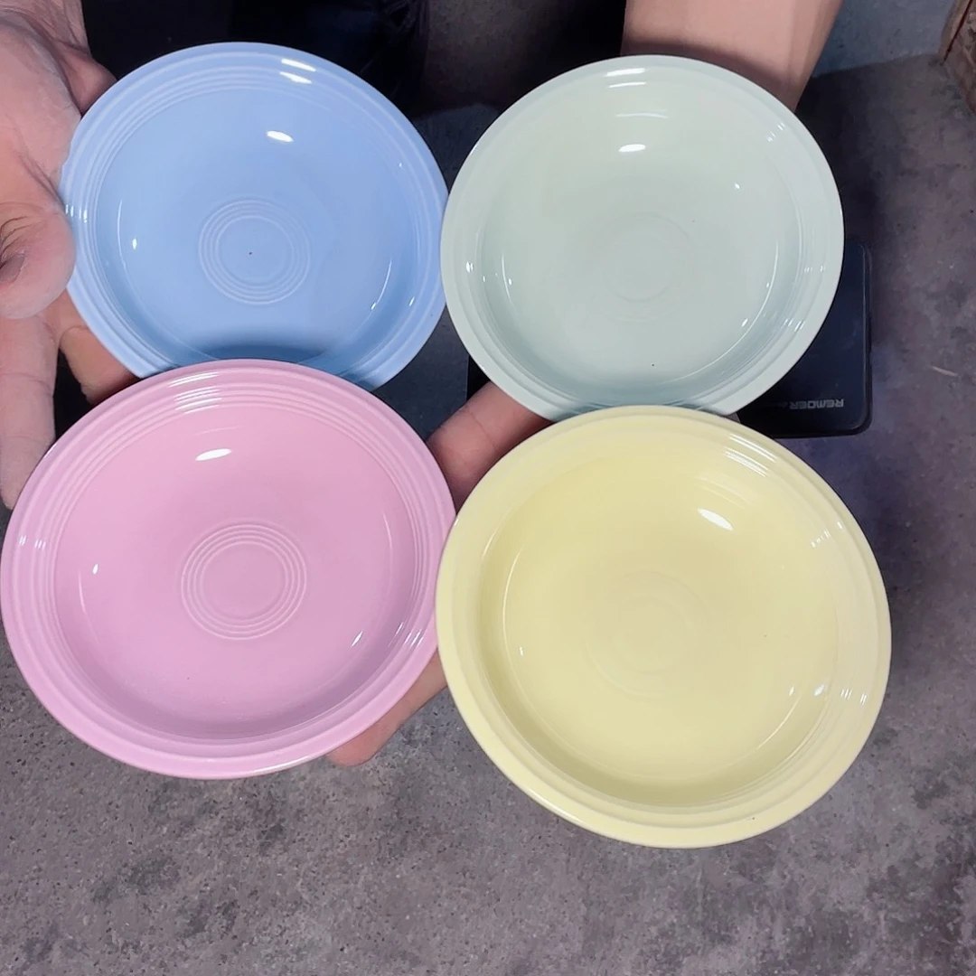 瓷片微瑕陶瓷餐具4个装