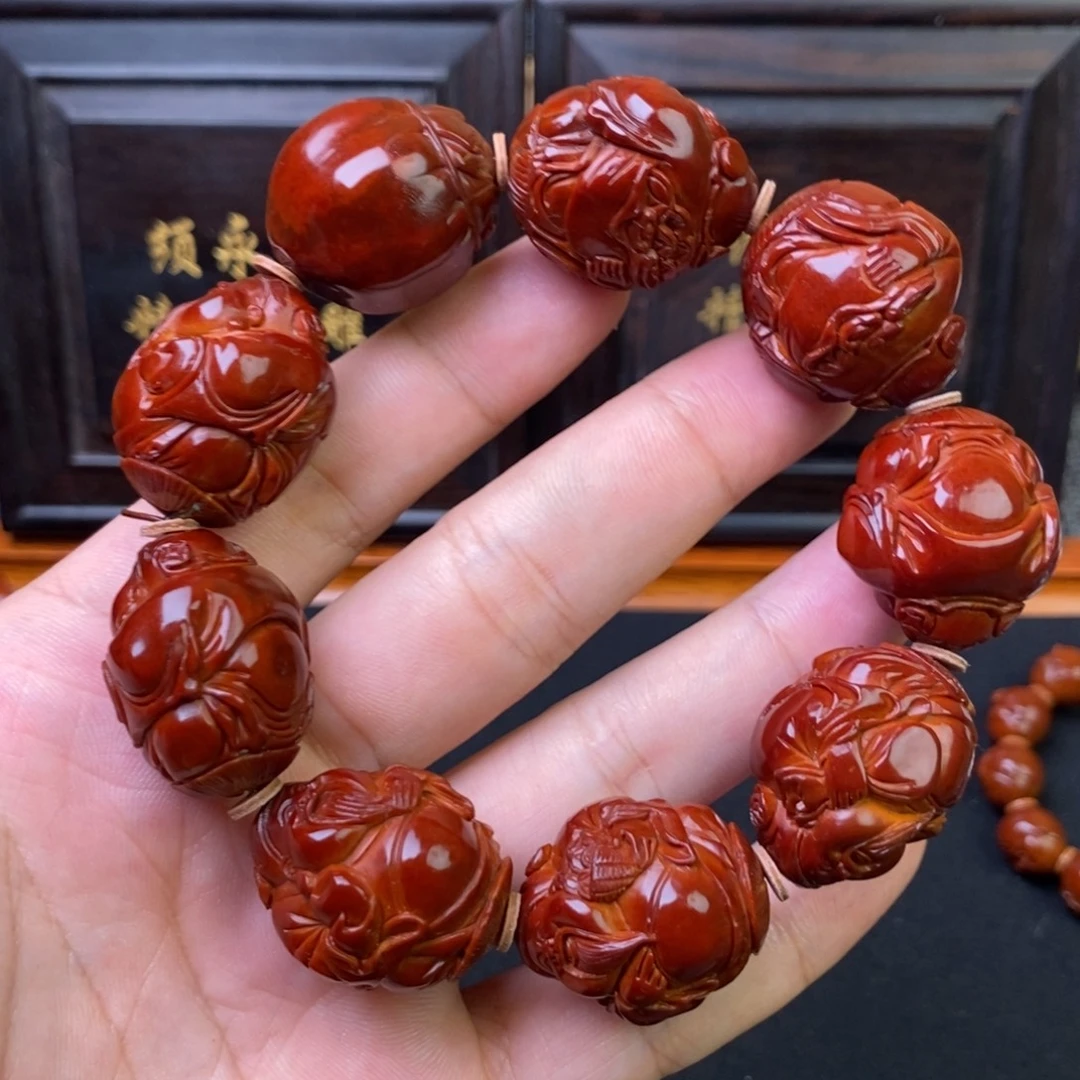 规***矩吊坠橄榄核LCH回血财神2.5