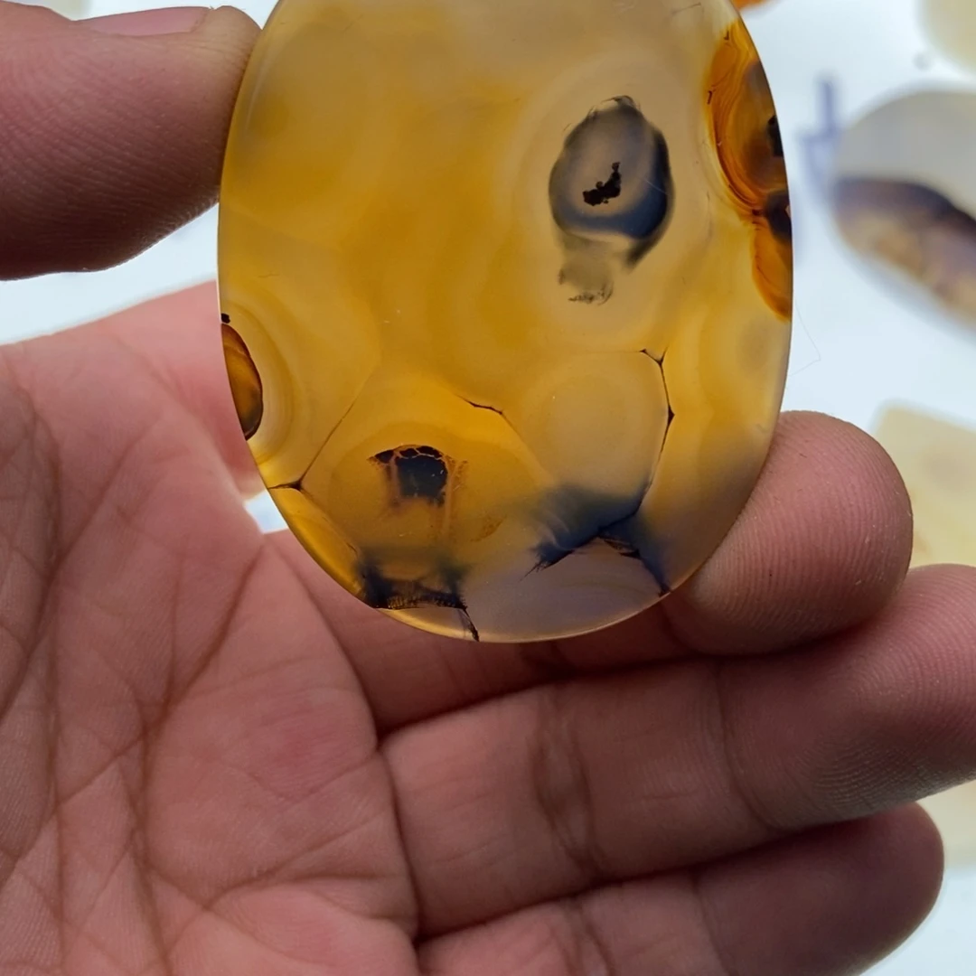 玛瑙/玉髓牌子足银镀金镶嵌
