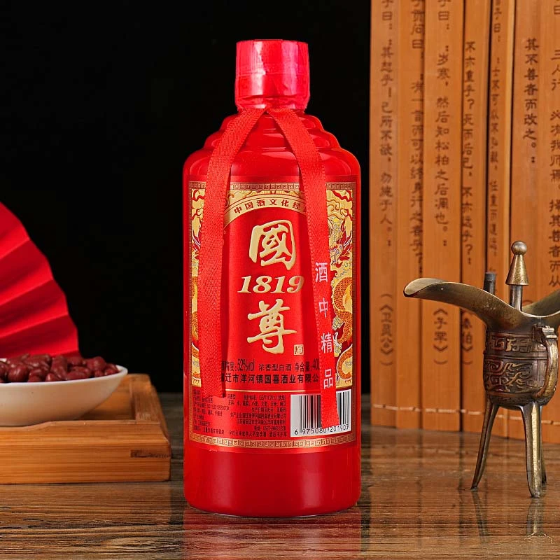 一河一村国尊181952度400毫升*1瓶白酒