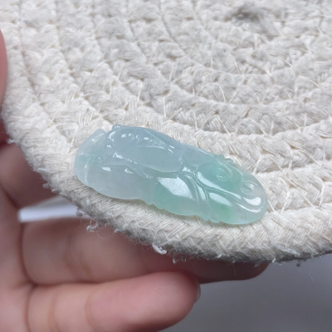 翡翠未镶嵌颈饰天然A货缅甸翡翠