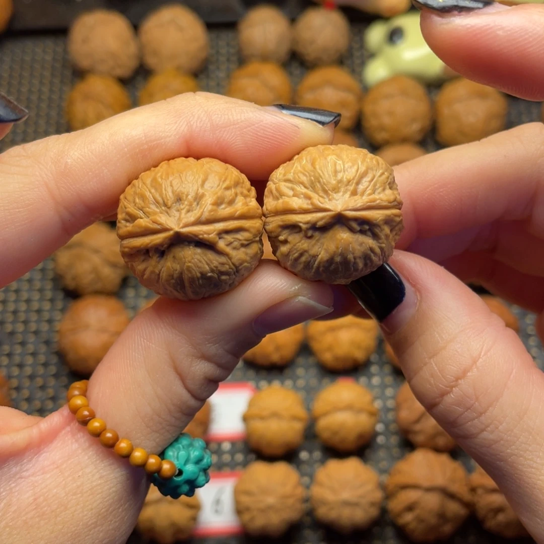 吊坠文玩核桃24尺全品蜜桃元宝00016