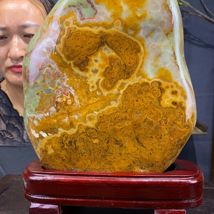 石材精品古青石摆件