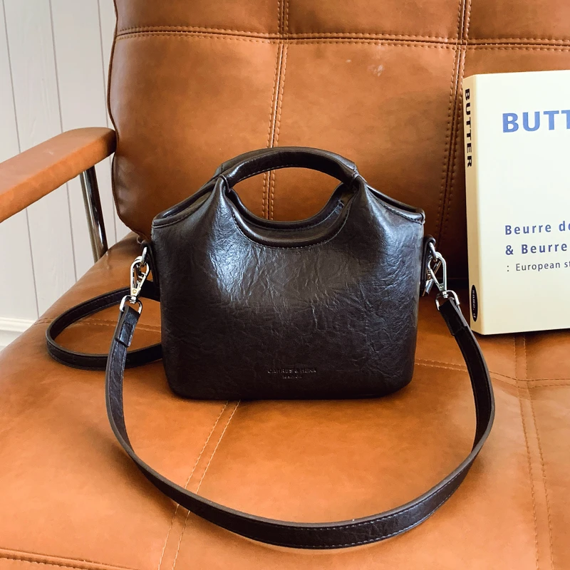 春夏爆款单肩包女包洋气百搭斜挎包高级质感手提包多隔层大容量包