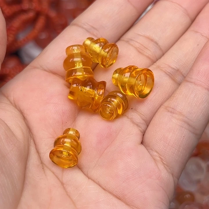 蜜蜡颈饰未镶嵌多样性