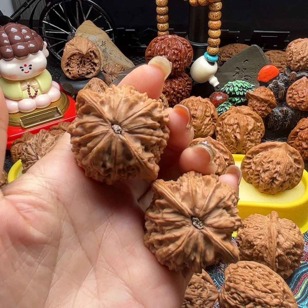 擦****吊坠文玩核桃全品山地磨盘42➕打底不退