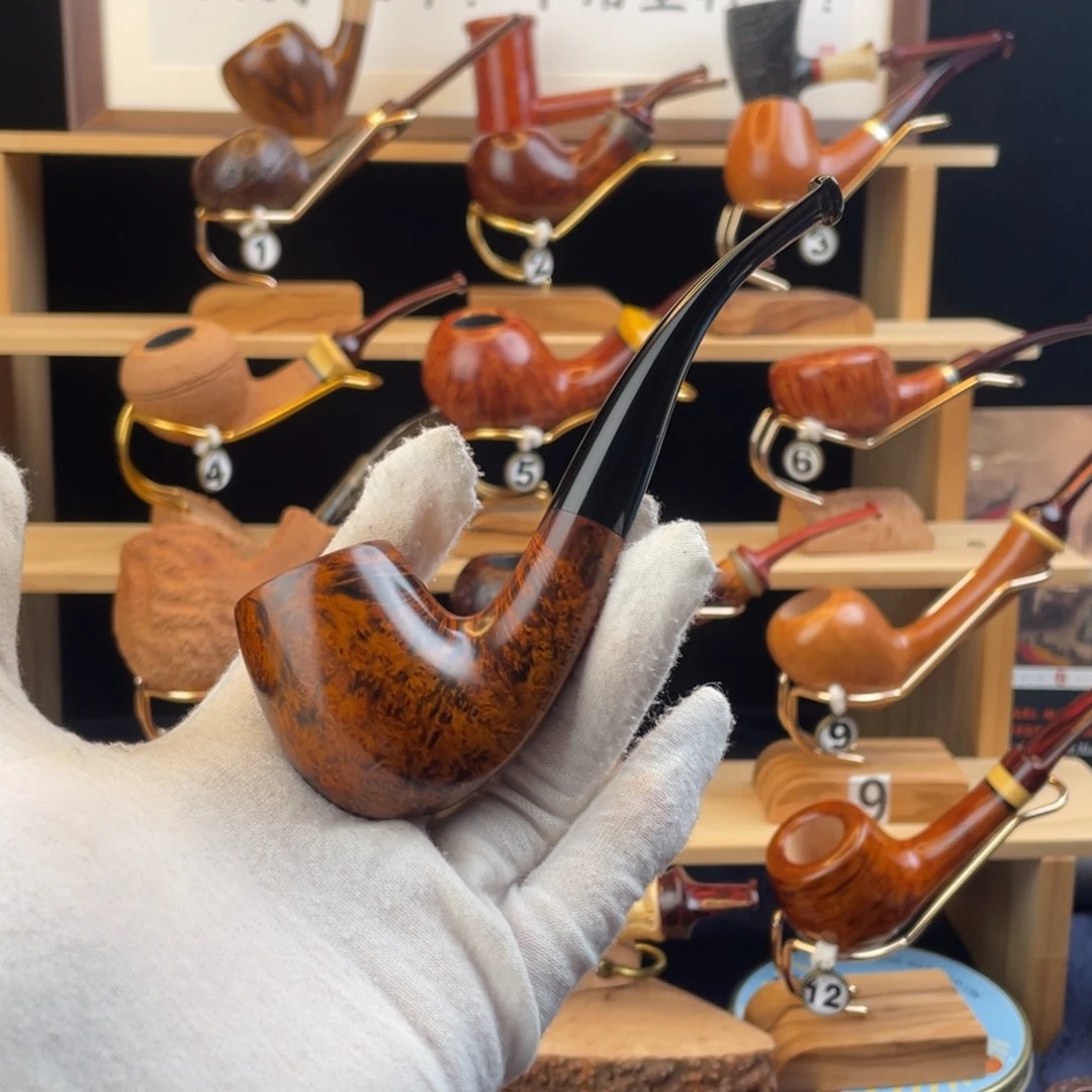 石楠木手工烟斗福尔摩斯