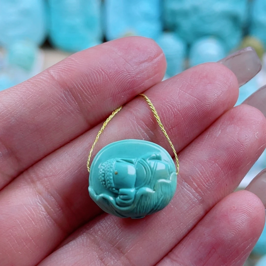 绿松石未镶嵌珠宝奇石