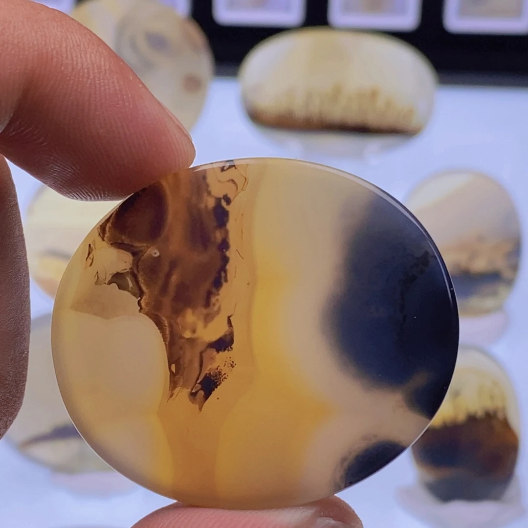 玛瑙/玉髓未镶嵌吊坠(不含链)25