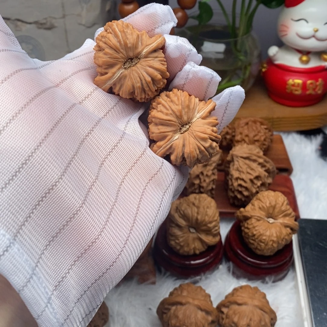 耗***e吊坠文玩核桃38尺寸拱桥楼