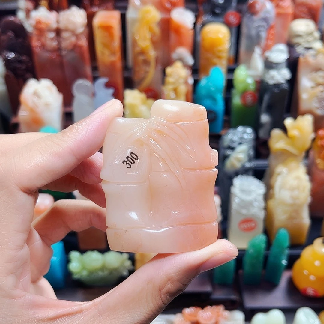 寿山石印石小**果300包邮bao k