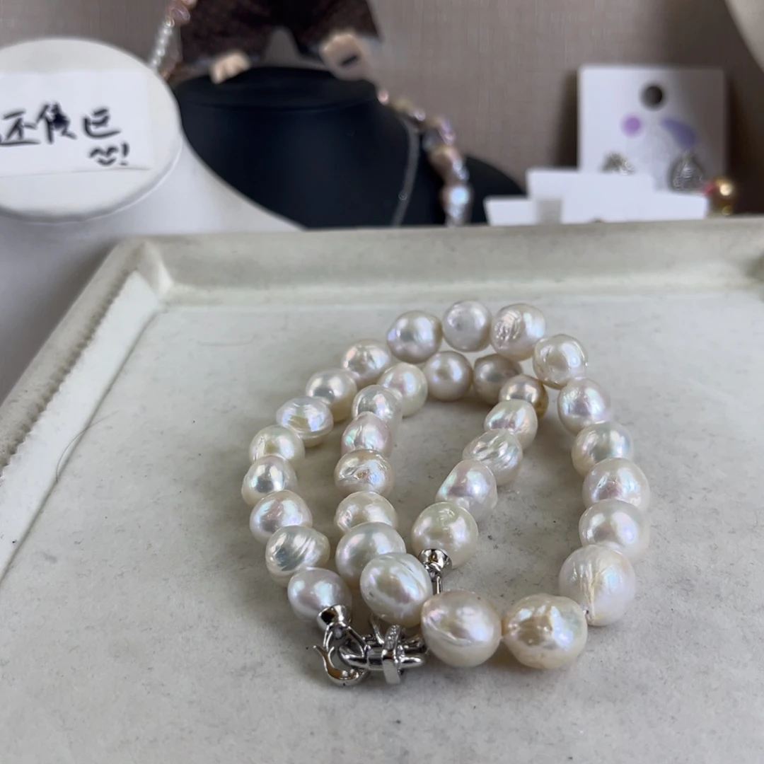 淡水珍珠未镶嵌项链【纯恬】