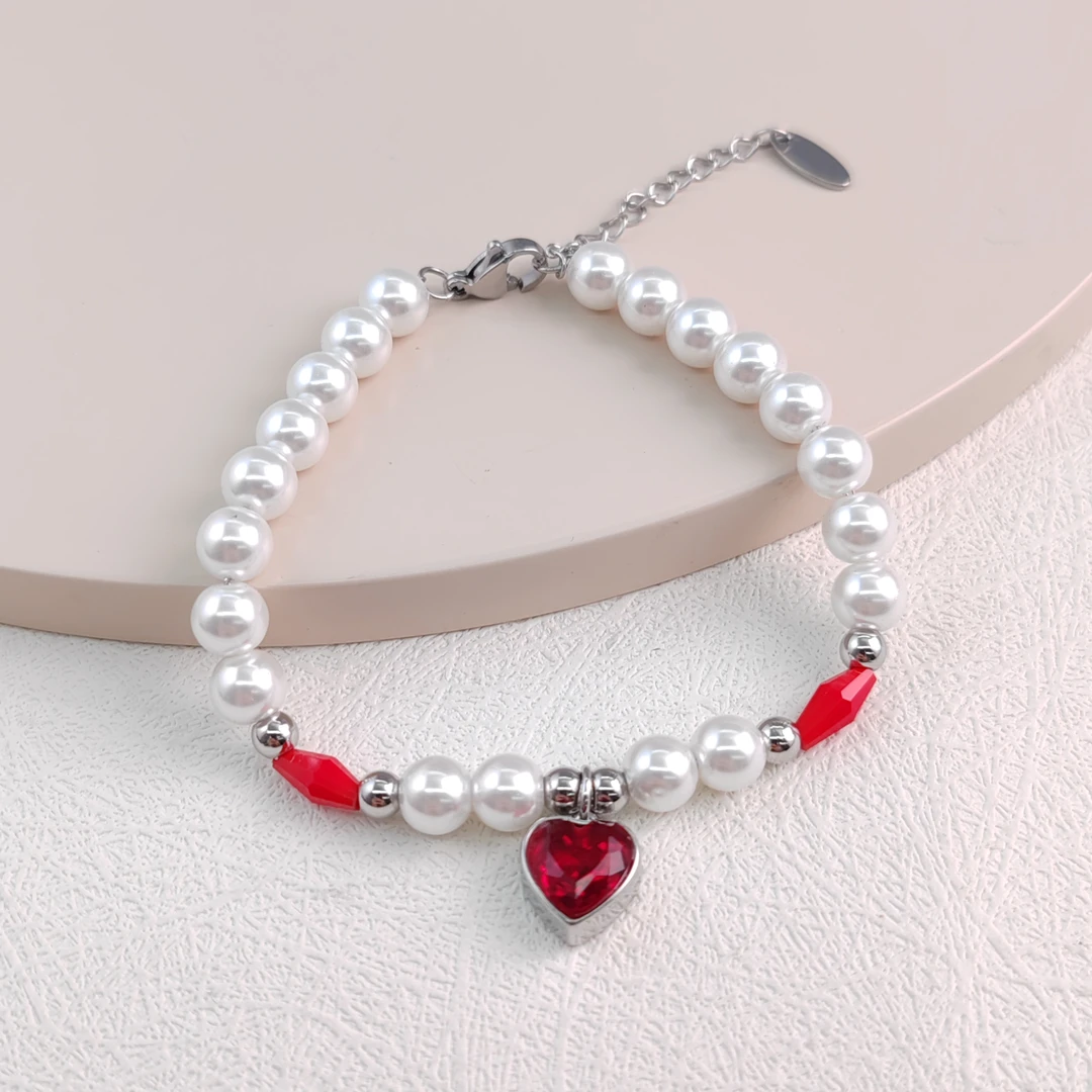 XUPING/旭平首饰 不锈钢仿珍珠手链 夏上新时尚 GDQ T001056663