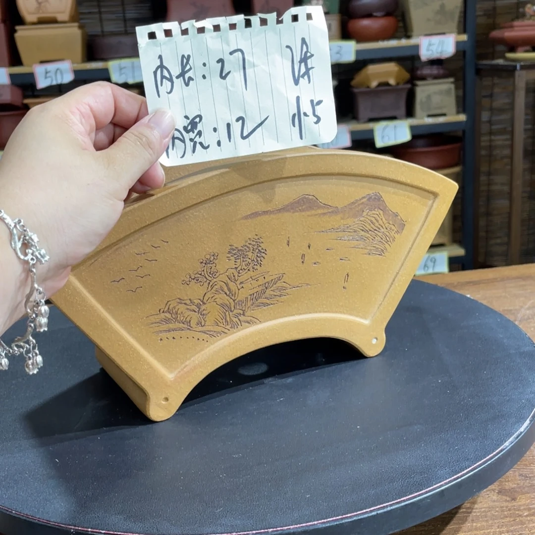 紫砂花盆紫砂花盆在