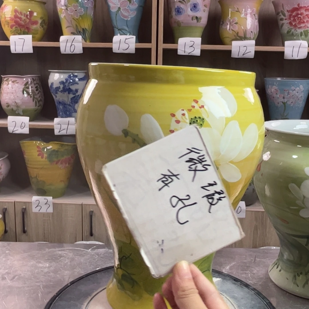 景德镇陶瓷花盆花盆