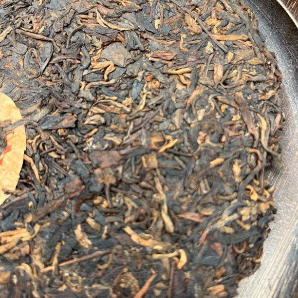 【刚子家的茶】90年代 广云贡 普洱茶生茶