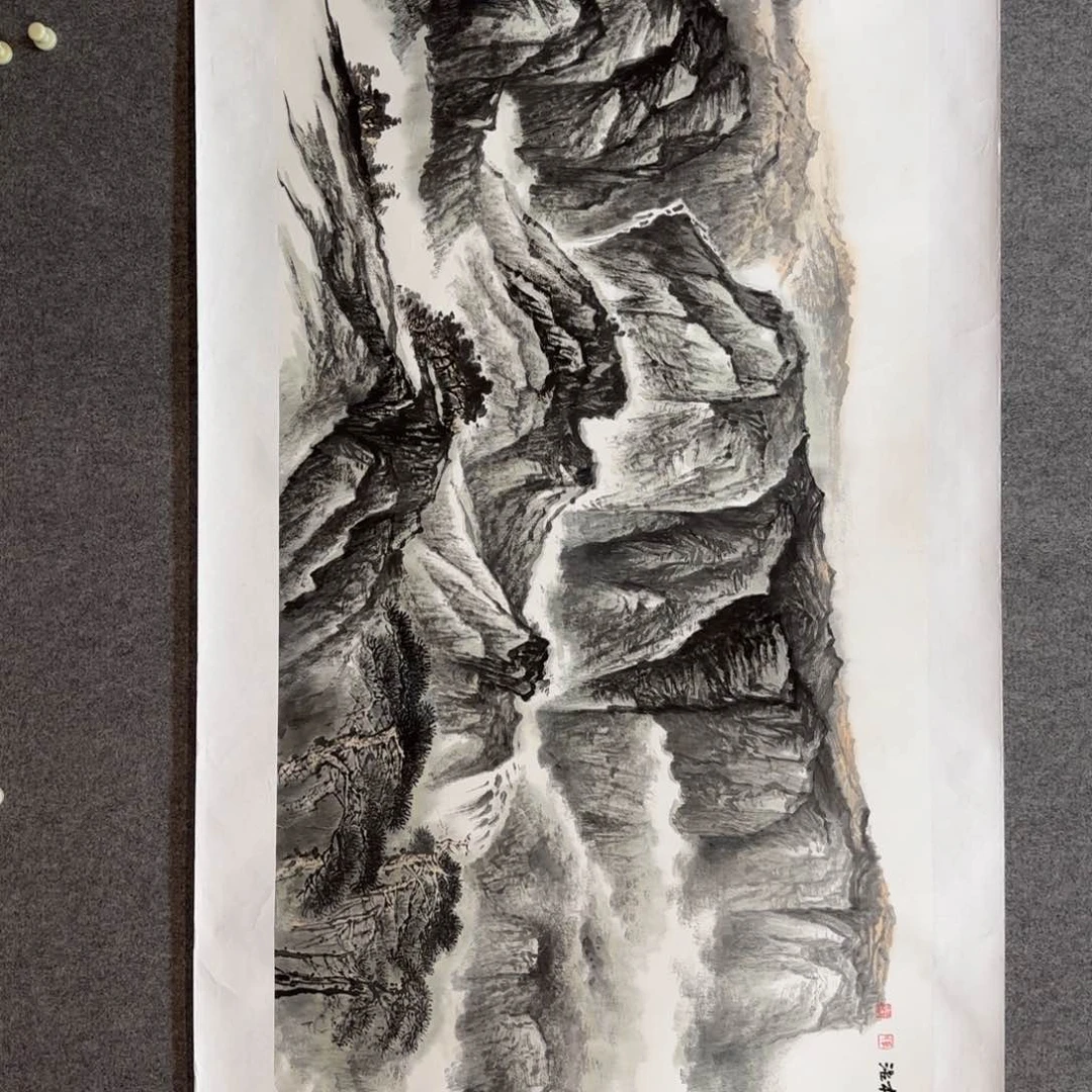 国画杜浩老师手绘作品