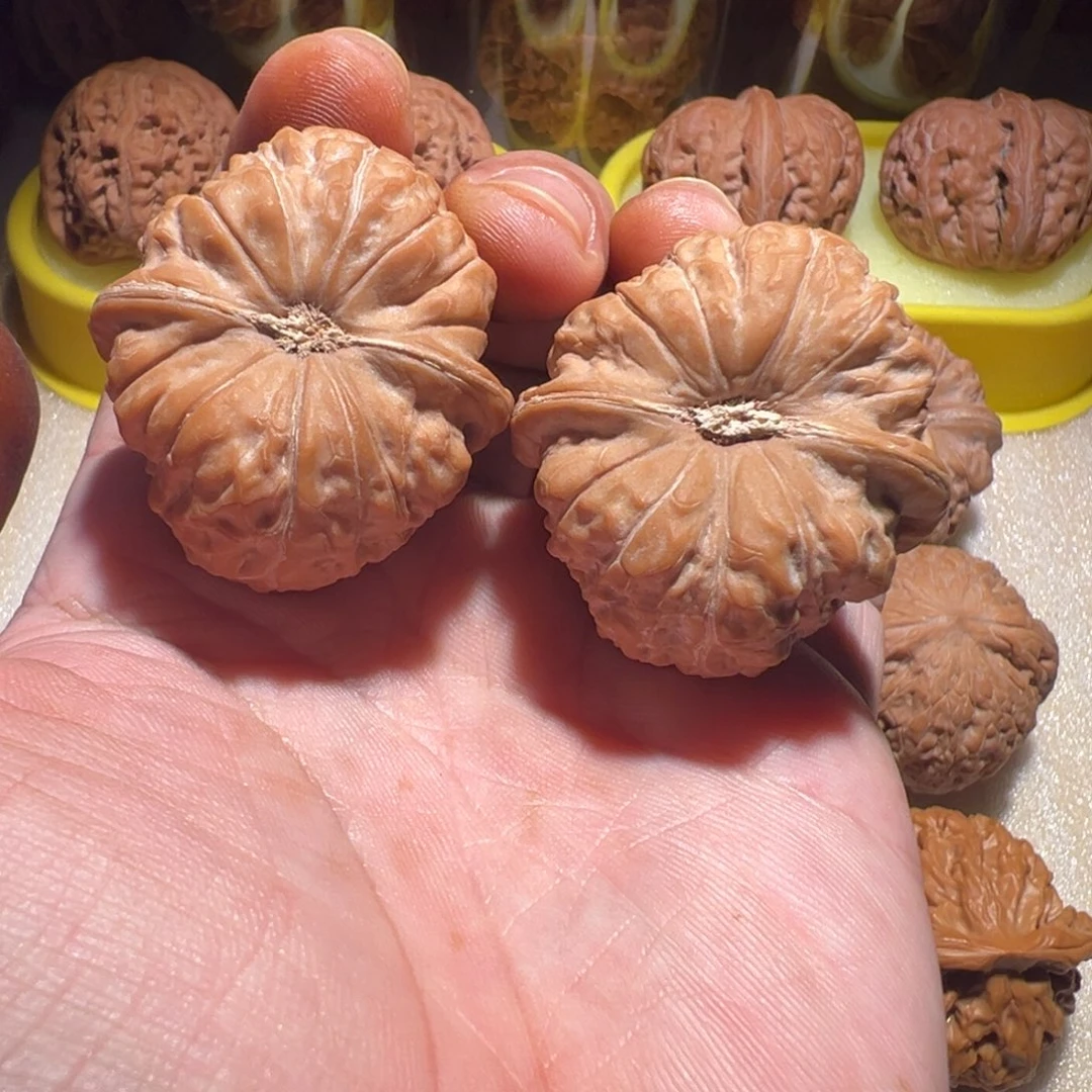 把件文玩核桃39南瓜墩