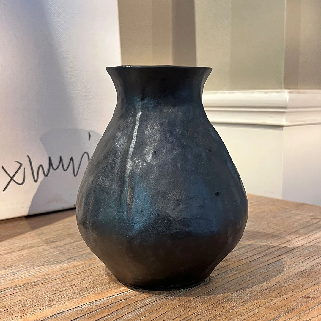 【墨云·乌金花瓶】春羽水培植物盆栽室内好养绿植净化空气办公室