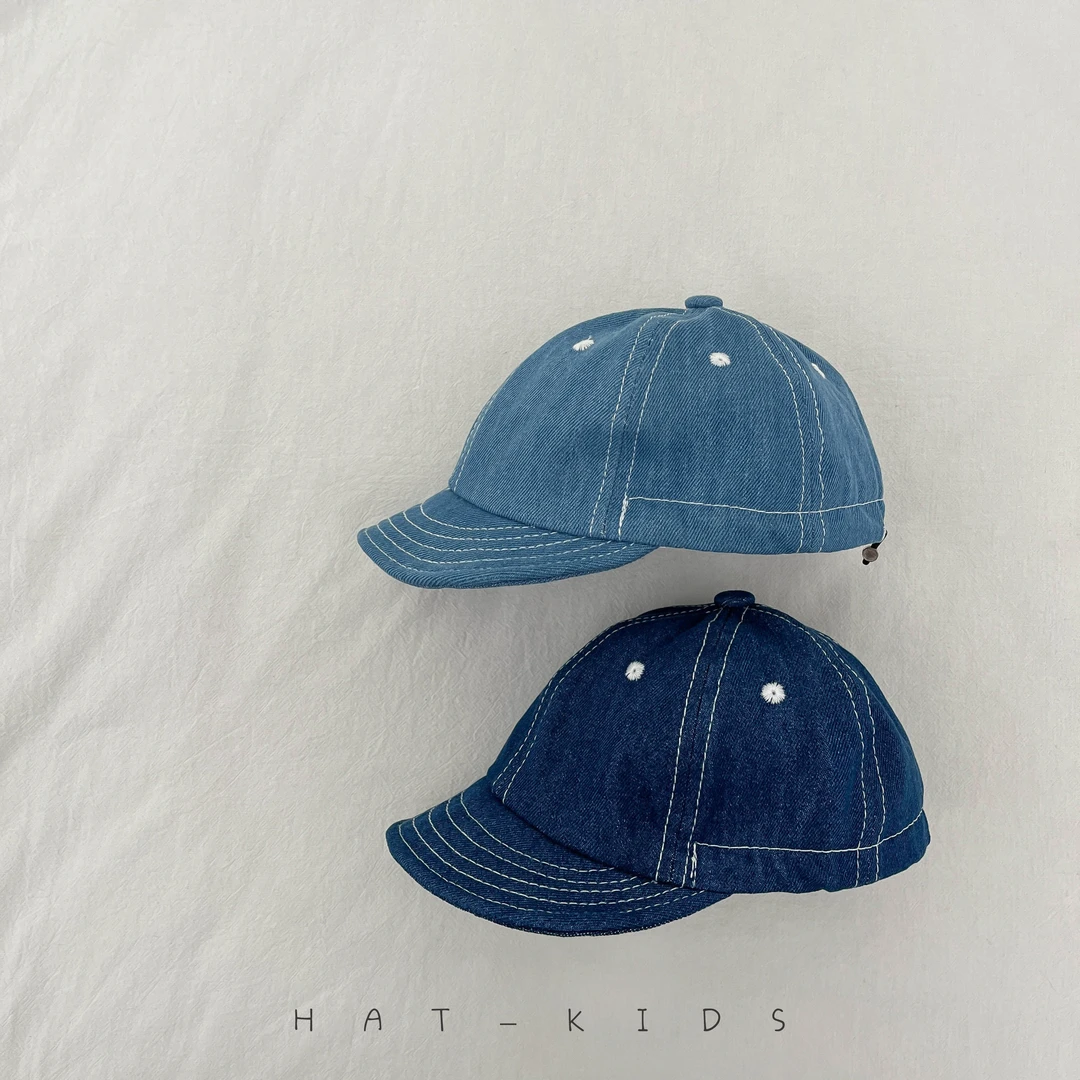 PSM2516夏季男宝女宝韩系百搭时尚潮流牛仔鸭舌帽