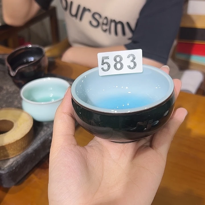 云间青瓷龙泉小米茶器