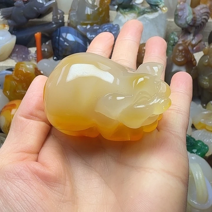 玛瑙/玉髓未镶嵌饰品