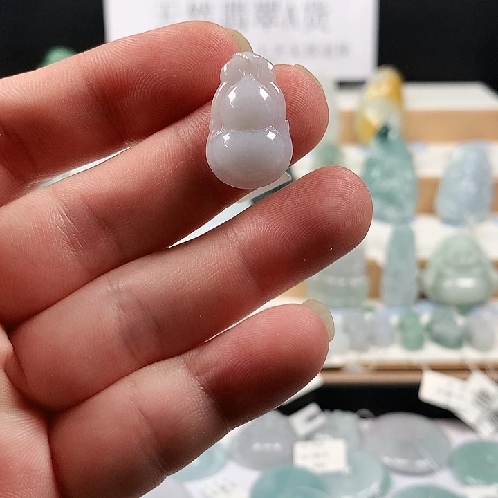 吊坠(不含链)未镶嵌翡翠12葫芦