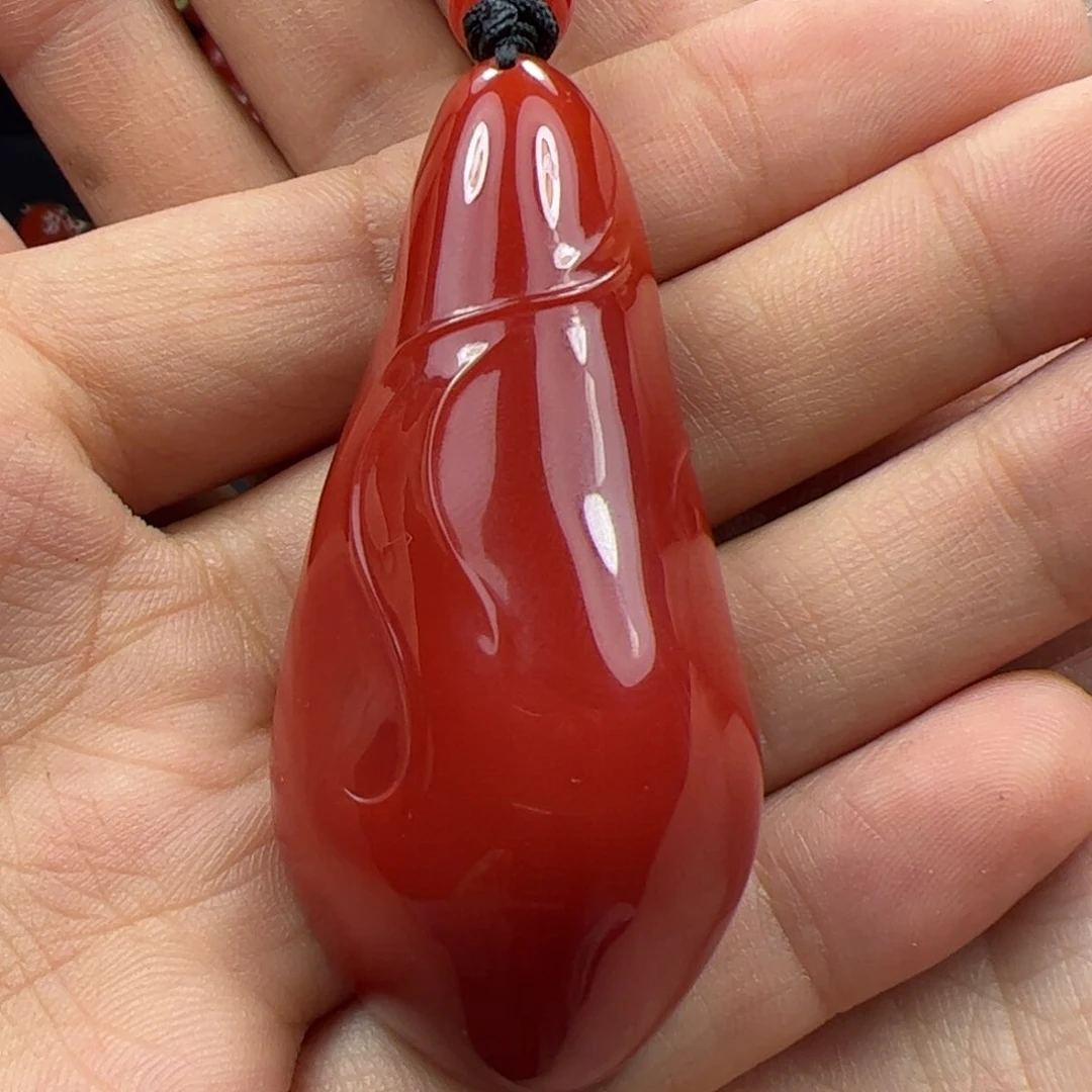 未镶嵌随形吊坠南红玛瑙隔**张