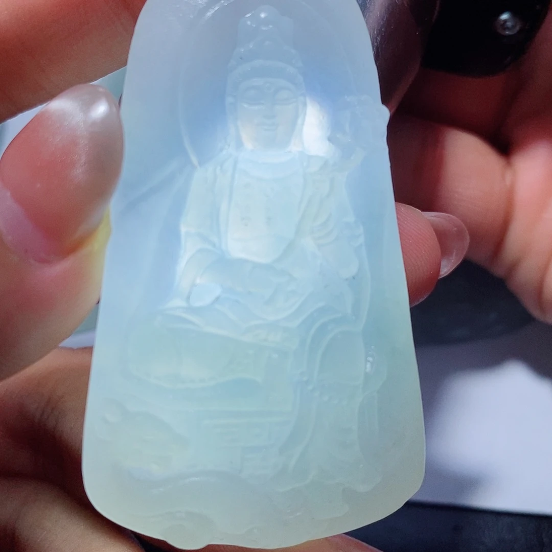 善***念未镶嵌定制翡翠翡翠