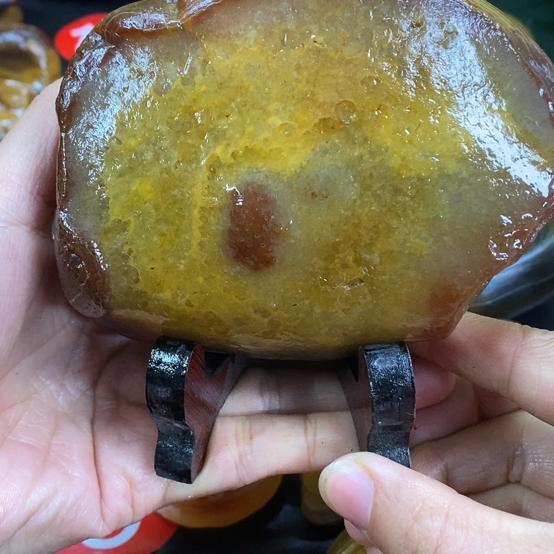 玛瑙/玉髓未镶嵌手把件