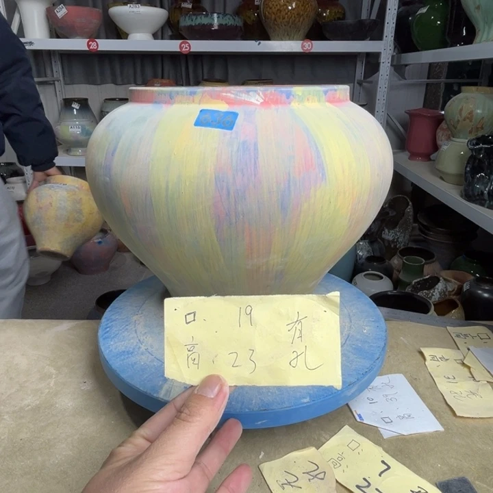 景德镇陶瓷花盆636