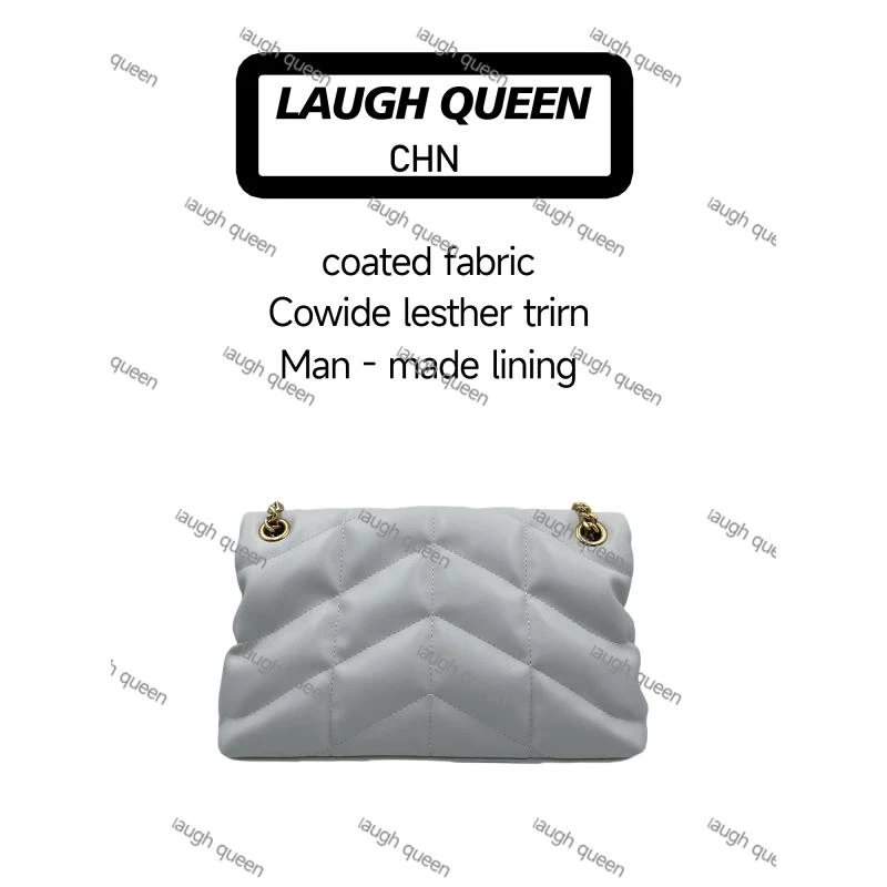 Laugh Queen手工打造女士新款包 10446 白色 云朵 26cm