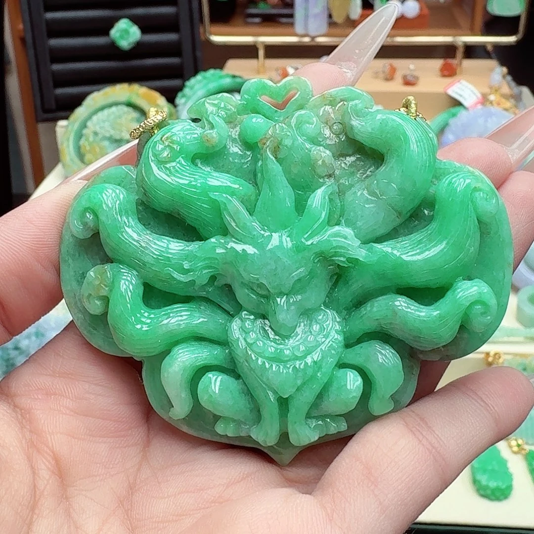 颈饰未镶嵌翡翠翡翠吊坠