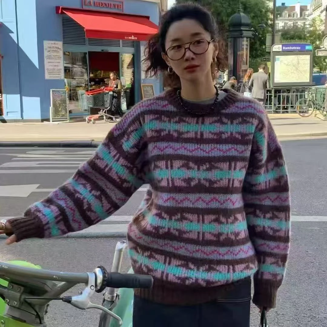 韩代.恩娜费尔岛 毛衣 L25110702