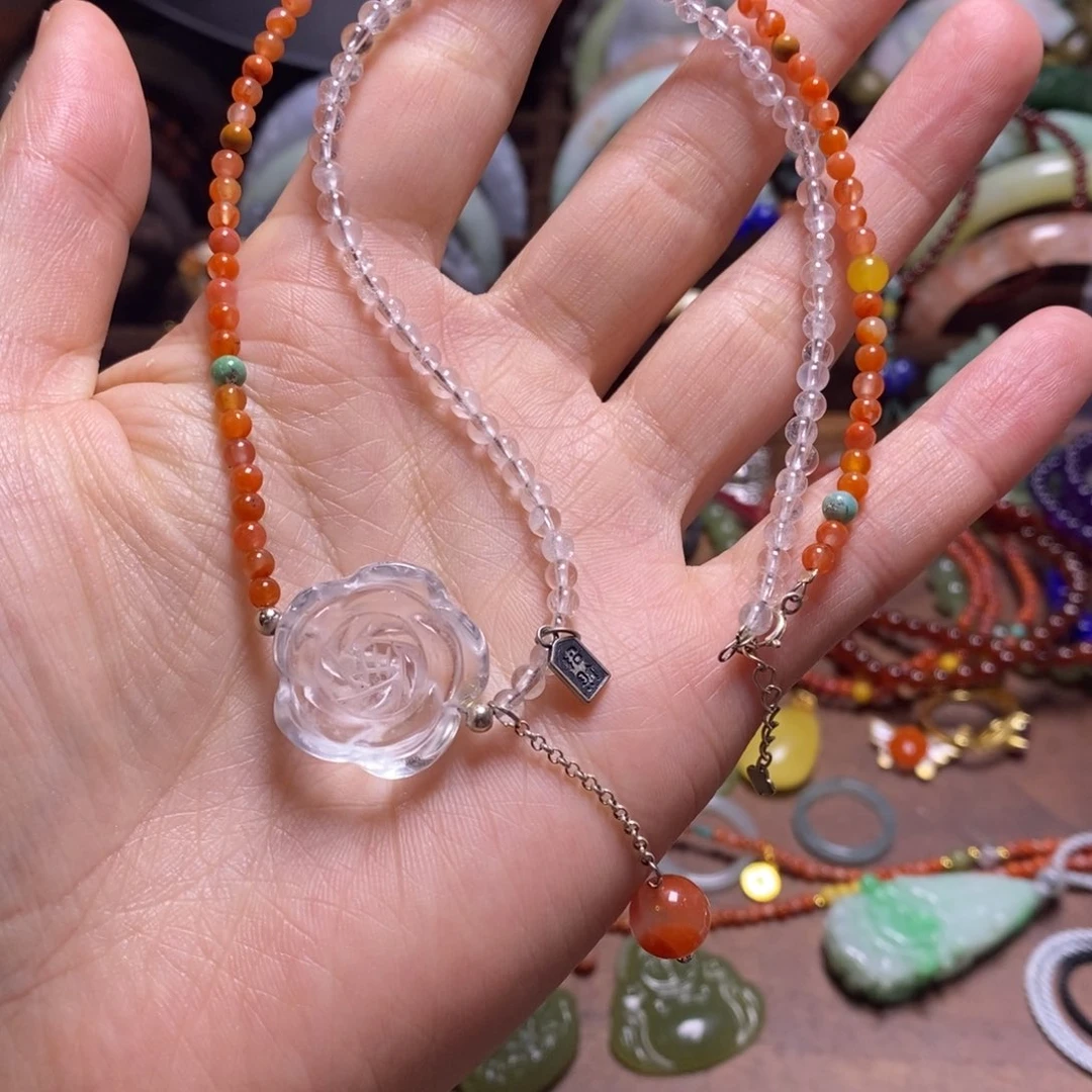 南红玛瑙未镶嵌手串